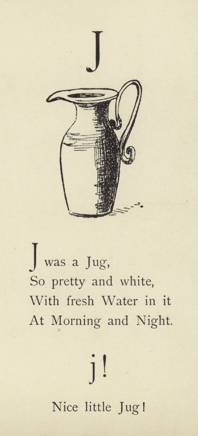 文字J 作： Edward Lear